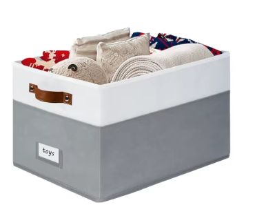 Collapsible Storage Bins - Fabric, Set of 3